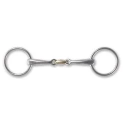 Stubben Loose Ring Snaffle With Copper Bean