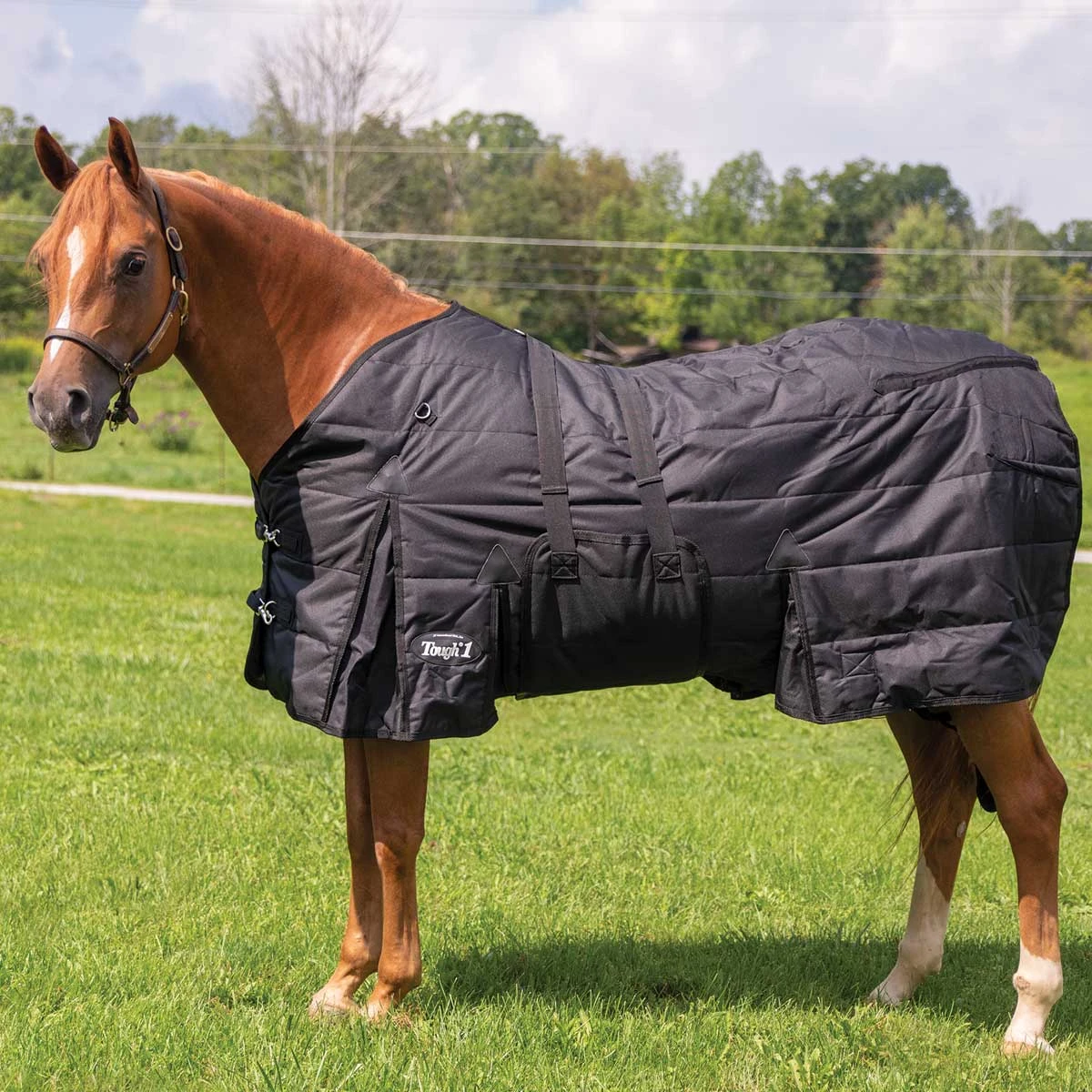Tough 1 600D Stable Blanket With Belly Wrap 250g - Image 2