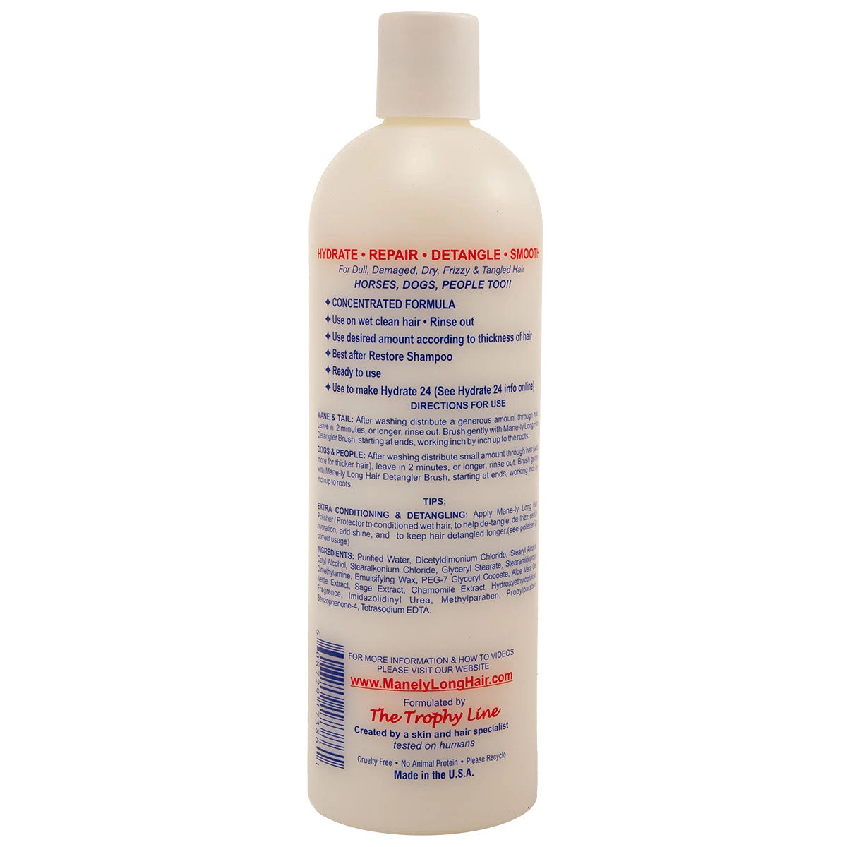 Mane-ly Long Hair Repair Conditioner 16 Oz - Image 2