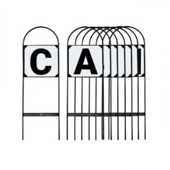 Dressage Metal Stake Arena Letters Set Of 8