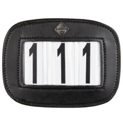 LeMieux Leather Saddle Pad Number Holder - 3 Number