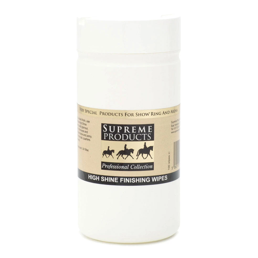 Supreme Products High Shine Finishing Wipes 100 Ct