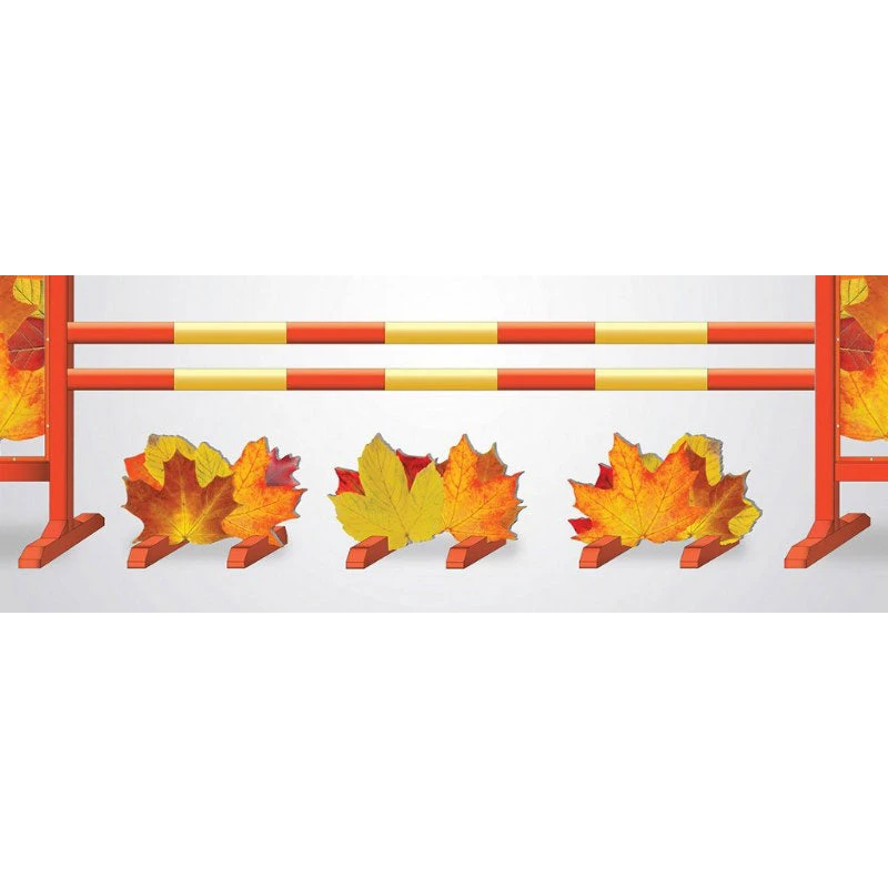 Burlingham Sports Autumn Leaves Graphic Hurdles
