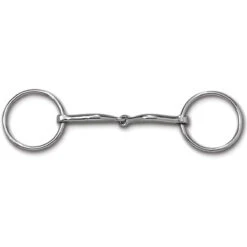 Myler Loose Ring Ss Snaffle 5 In. Mb09 - Test Ride Bit