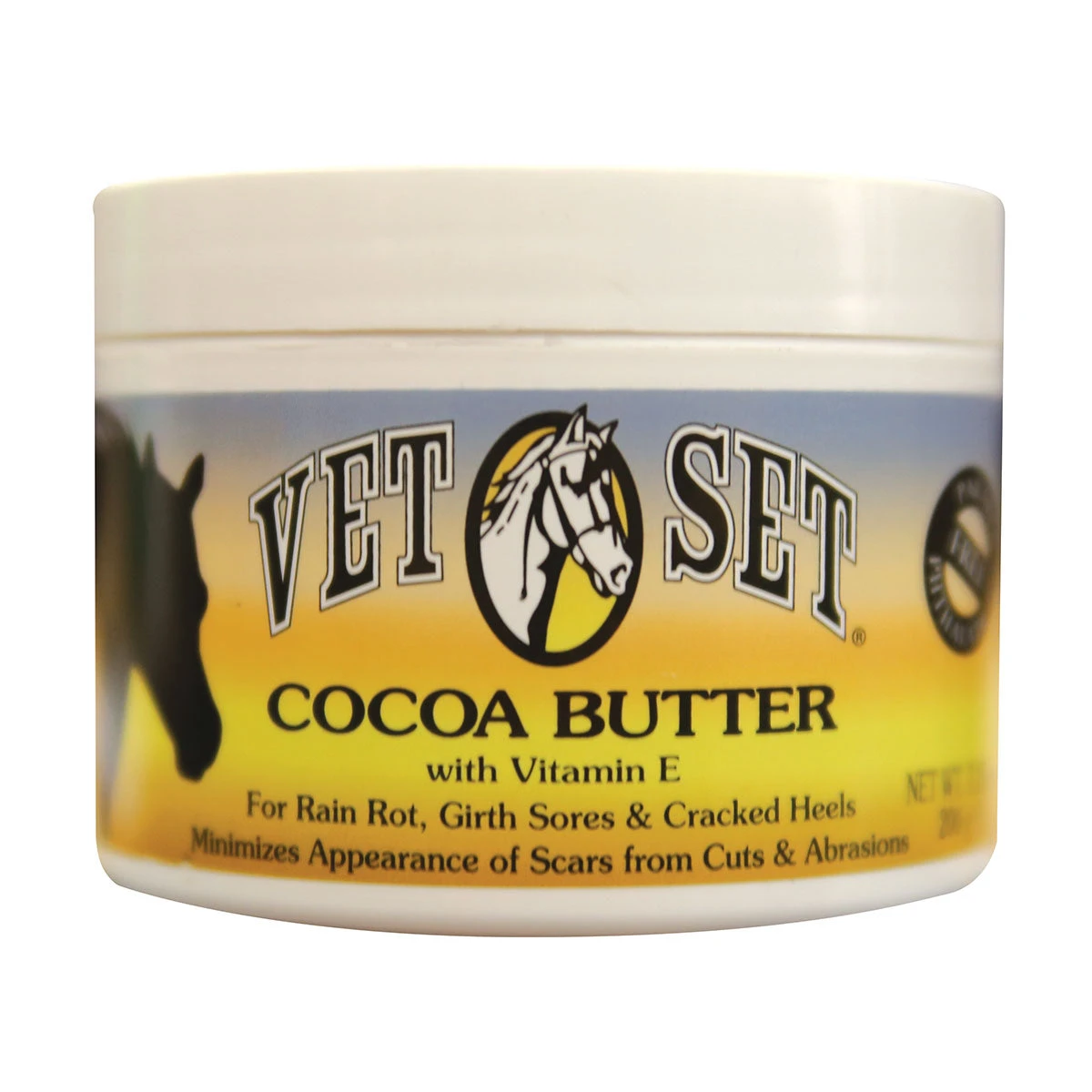 Cocoa Butter With Vitamin E For Horses 7.25 Oz Jar