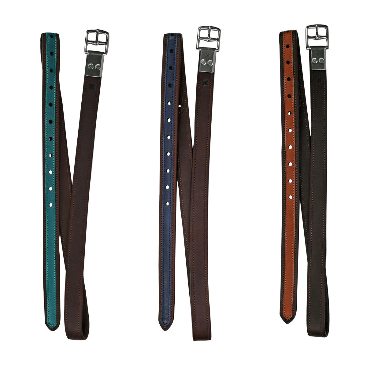 Bates Accented Luxe Stirrup Leathers