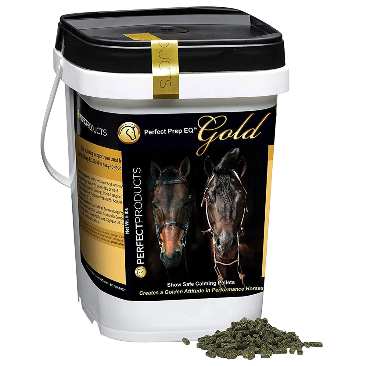 Perfect Prep EQ Gold Calming Pellets 5 Lb