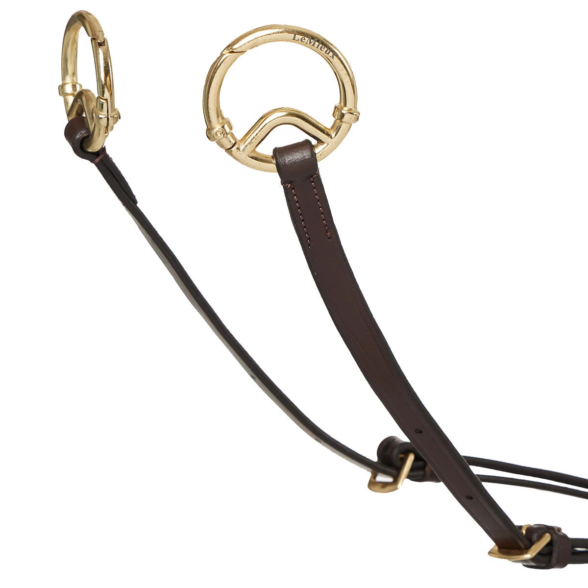 LeMieux Havana Leather Breastplate - Image 3